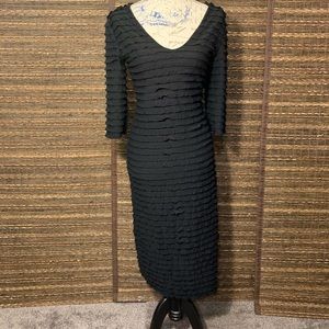 Bettie  Paige black cocktail dress L